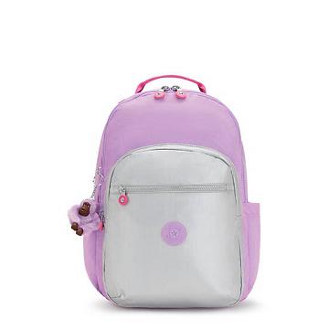 Kipling Seoul Large 15" Backpack Laptopväska Lila | SE 1567JP